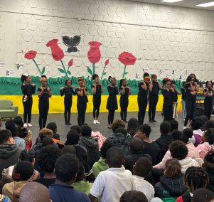  Pecan Park and Johnson Elementary scholars held a Black History program.